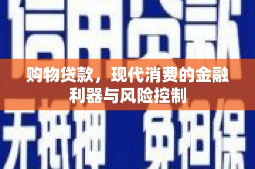 拜城购物贷款，现代消费的金融利器与风险控制